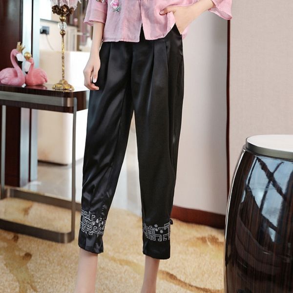 capris 2021 spring summer trousers women exquisite embroidery ankle length black apricot pants & capris xxxl size, Black;white
capris 2021 spring summer trousers women exquisite embroidery ankle length black apricot pants & capris xxxl size, Black;white