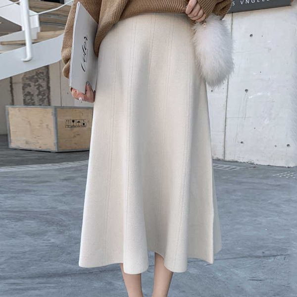 skirts vintage women's autumn winter long knitted solid oversized a line casual sweater skirt high waist female vppr, Black
skirts vintage women's autumn winter long knitted solid oversized a line casual sweater skirt high waist female vppr, Black