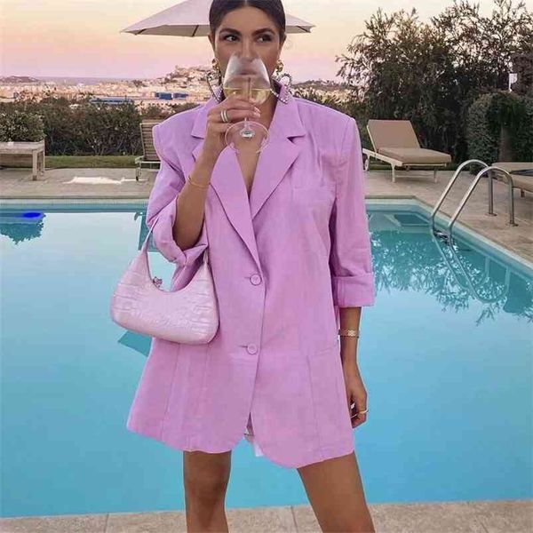 women summer casual loose thin blazers coats solid pockets 100cotton female elegant fashion street blazer outerwear clothes 210513, White;black
women summer casual loose thin blazers coats solid pockets 100cotton female elegant fashion street blazer outerwear clothes 210513, White;black