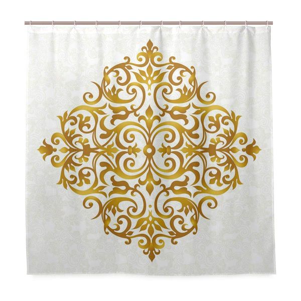 shower curtain,victorian style traditional filigree inspired royal oriental classic prin bath curtain closet curtain home 
shower curtain,victorian style traditional filigree inspired royal oriental classic prin bath curtain closet curtain home