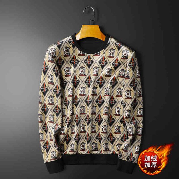 new 2021 youzhao autumn and winter gold male veet around the neck in fashion embroidered sweater4hbj, White;black
new 2021 youzhao autumn and winter gold male veet around the neck in fashion embroidered sweater4hbj, White;black