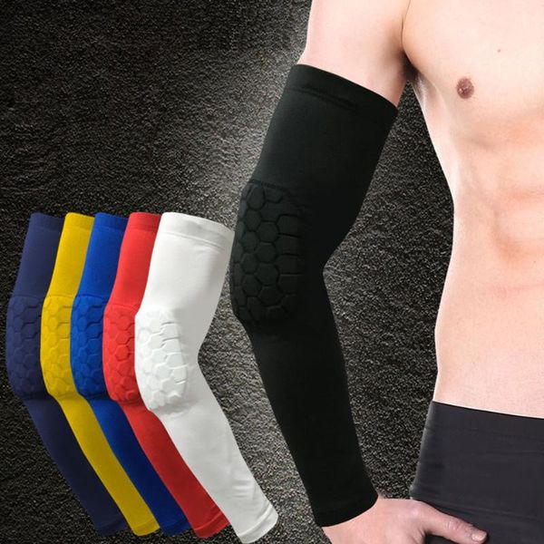 elbow & knee pads 1pcs arm sleeve honeycomb foam pad crashproof antislip basketball hex armband sport support brace protector, Black;gray
elbow & knee pads 1pcs arm sleeve honeycomb foam pad crashproof antislip basketball hex armband sport support brace protector, Black;gray