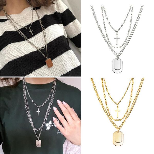 pendant necklaces 2 sets/6pcs multi-layers necklace fashion cross alloy clavicle chain neck jewelry (golden, silver)
pendant necklaces 2 sets/6pcs multi-layers necklace fashion cross alloy clavicle chain neck jewelry (golden, silver)