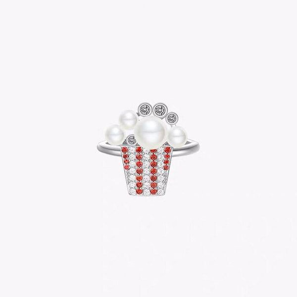 brand 925 sterling silver popcorn pearl ring micro pave cubic zirconia adjustable size for women fashion jewelry cluster rings, Golden;silver
brand 925 sterling silver popcorn pearl ring micro pave cubic zirconia adjustable size for women fashion jewelry cluster rings, Golden;silver