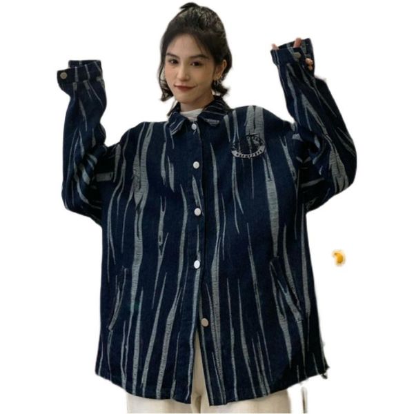 women's jackets #9023 retro blue denim for ladies large size loose single breasted jacket coat women spring autumn girls vintage, Black;brown
women's jackets #9023 retro blue denim for ladies large size loose single breasted jacket coat women spring autumn girls vintage, Black;brown