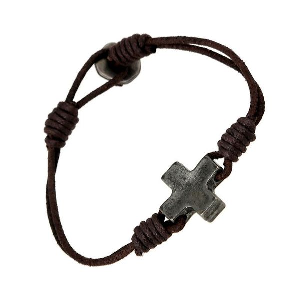 tennis vintage leather bracelets for men alloy cross charms handmade & bangles brown fashion jewelry simple friendship gift, Golden;silver
tennis vintage leather bracelets for men alloy cross charms handmade & bangles brown fashion jewelry simple friendship gift, Golden;silver