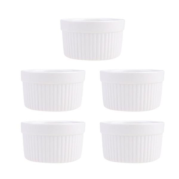 bowls 5pcs ceramic baking bowl high temperature resistance wicker handleless cup dessert small for home kitchen (white)
bowls 5pcs ceramic baking bowl high temperature resistance wicker handleless cup dessert small for home kitchen (white)
