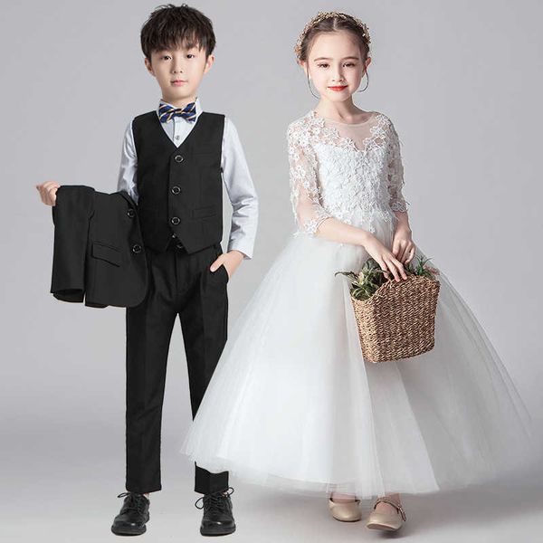 new 2020 girls'back hollow flower dress flower boy high-end wedding dress elegant girls' flower-lace banquet dress, Red;yellow
new 2020 girls'back hollow flower dress flower boy high-end wedding dress elegant girls' flower-lace banquet dress, Red;yellow
