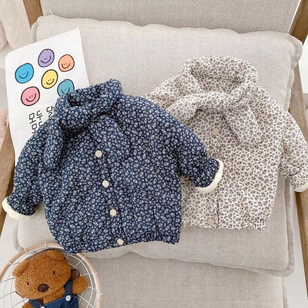 jackets 2021 winter baby cotton jacket kids top, Blue;gray 
jackets 2021 winter baby cotton jacket kids top, Blue;gray