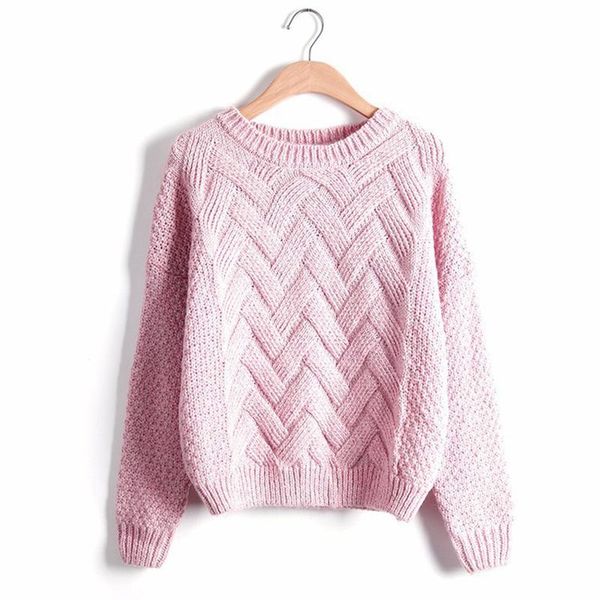 women's sweaters 2021 autumn and winter sweater loose round neck long sleeve solid color casual knitted pullover women mohair pink, White;black
women's sweaters 2021 autumn and winter sweater loose round neck long sleeve solid color casual knitted pullover women mohair pink, White;black
