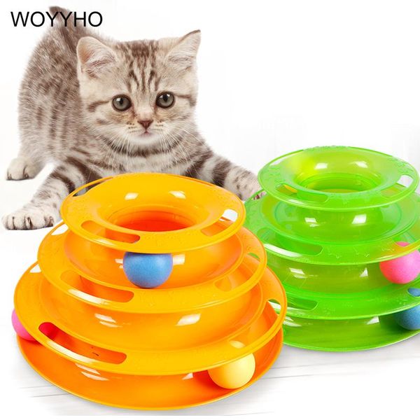 cat toys triple play disc intelligence ball toy for kitten cats funny pet playing supplies green orange
cat toys triple play disc intelligence ball toy for kitten cats funny pet playing supplies green orange