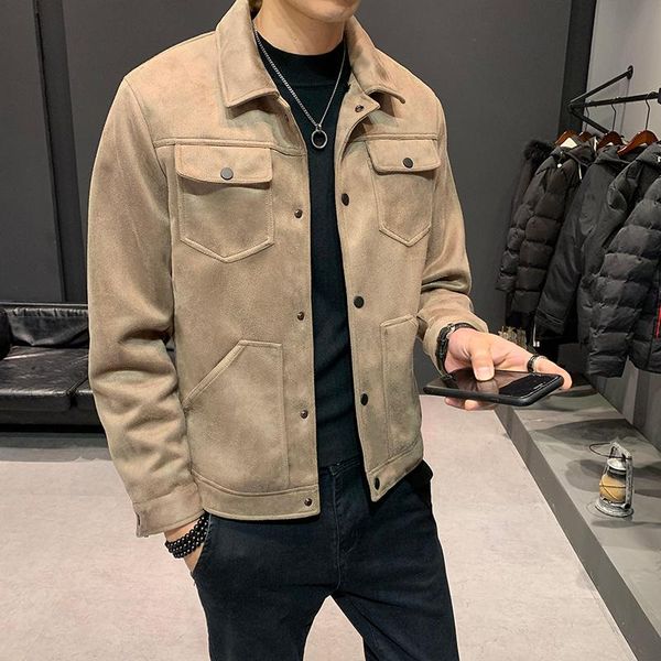 black micro suede leather mens coats and jackets for men style casual bomber baseball grey streetwear clothes khaki men's, Black;brown
black micro suede leather mens coats and jackets for men style casual bomber baseball grey streetwear clothes khaki men's, Black;brown