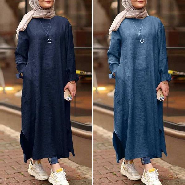 casual dresses autumn women's muslim zanzea 2021 kaftan o neck robe long sleeve maxi vestidos female printed dress plus size, Black;gray
casual dresses autumn women's muslim zanzea 2021 kaftan o neck robe long sleeve maxi vestidos female printed dress plus size, Black;gray