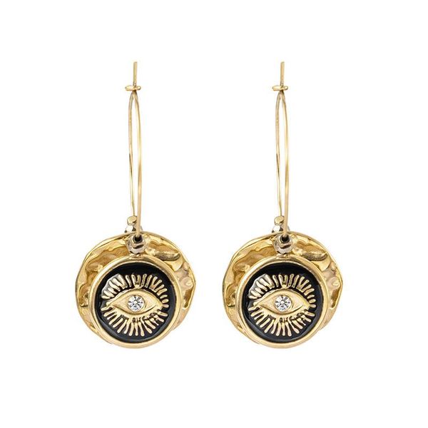 hoop & huggie vintage statement round circle earrings for women stainless steel black blue enamel eyes jewelry 2021 trend, Golden;silver
hoop & huggie vintage statement round circle earrings for women stainless steel black blue enamel eyes jewelry 2021 trend, Golden;silver
