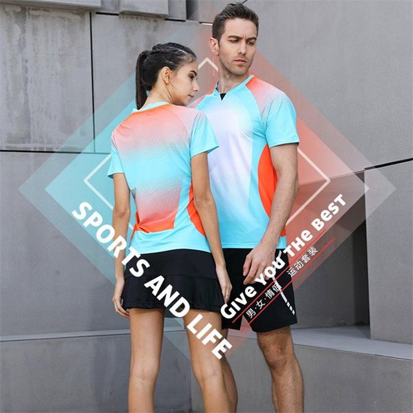 gym clothing 1*set men's & women's sports jerseys/shorts combination simple soft quick dry running badminton tennis training wears, White;black
gym clothing 1*set men's & women's sports jerseys/shorts combination simple soft quick dry running badminton tennis training wears, White;black