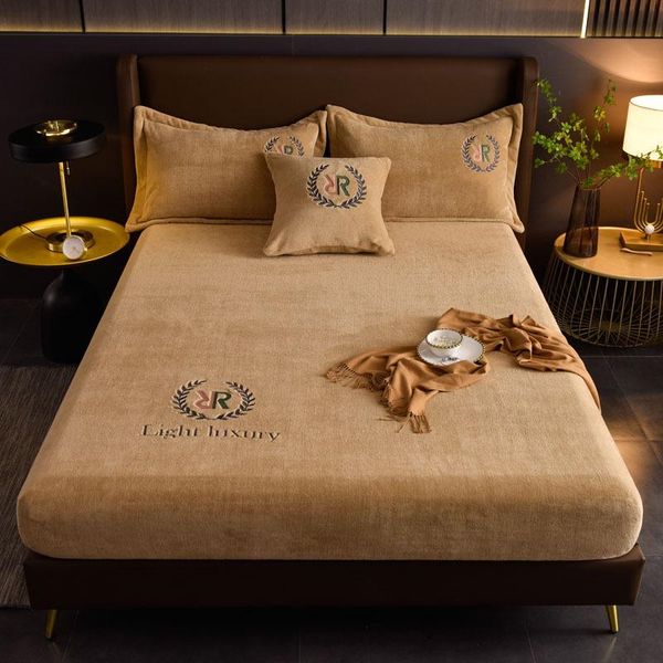 sheets & sets skin-friendly cozy velvet fitted bed sheet soft with elastic band warm winter mattress cover solid color bedspread
sheets & sets skin-friendly cozy velvet fitted bed sheet soft with elastic band warm winter mattress cover solid color bedspread