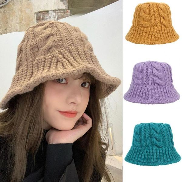 wide brim hats drop thick warm fisherman cap1 autumn winter knitted twist stretchy bucket hat fashion accessories, Blue;gray
wide brim hats drop thick warm fisherman cap1 autumn winter knitted twist stretchy bucket hat fashion accessories, Blue;gray