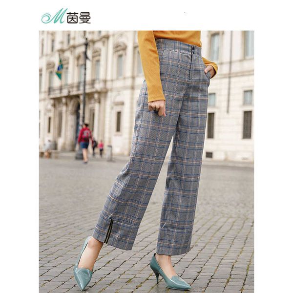 women's pants & capris capris retro plaid straight style women causal gwdv, Black;white
women's pants & capris capris retro plaid straight style women causal gwdv, Black;white