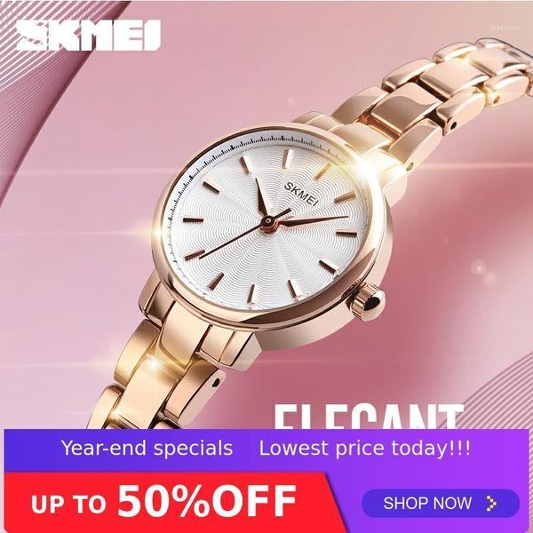 wristwatches skmei quartz watch women ladies watches wrist waterproof stainless steel lady luxury montre femme fashion 1410, Slivery;brown
wristwatches skmei quartz watch women ladies watches wrist waterproof stainless steel lady luxury montre femme fashion 1410, Slivery;brown