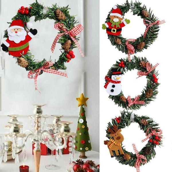 decorative flowers & wreaths christmas wreath xmas door garlands oranments merry decor for home 2021 happy year naviidad pendants
decorative flowers & wreaths christmas wreath xmas door garlands oranments merry decor for home 2021 happy year naviidad pendants