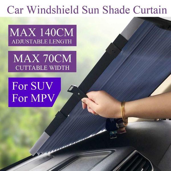car sunshade windshield visor retractable curtain sun shade uv protection 70cm cuttable front sunshades for suv mpv truck
car sunshade windshield visor retractable curtain sun shade uv protection 70cm cuttable front sunshades for suv mpv truck