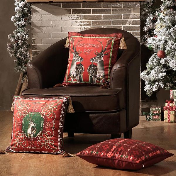 pillow case american cushion cover red christmas decoration sofa home living room bedroom bedside backrest
pillow case american cushion cover red christmas decoration sofa home living room bedroom bedside backrest