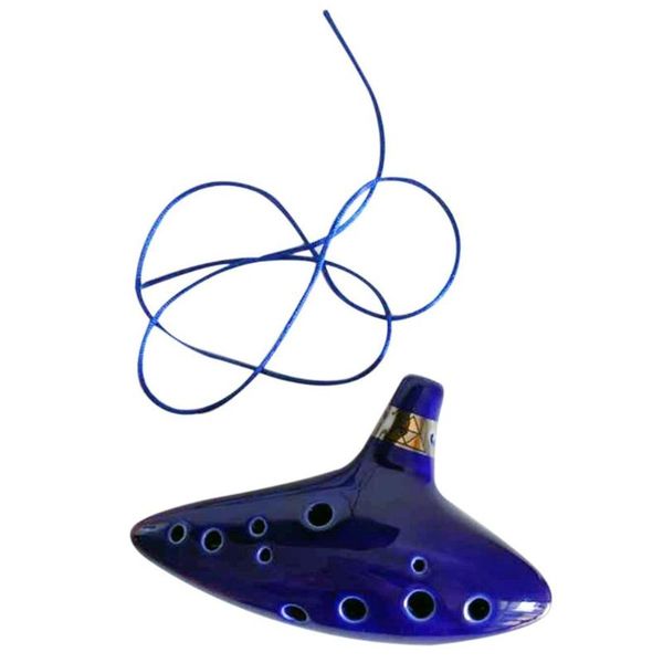 party favor 12 hole ceramic ocarina instrument alto c legend of flute blue color mini musical
party favor 12 hole ceramic ocarina instrument alto c legend of flute blue color mini musical