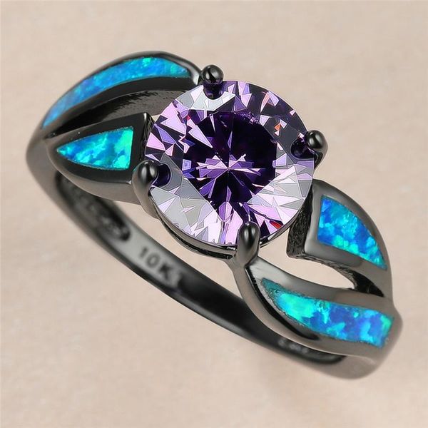 wedding rings vintage female purple round crystal ring charm 14kt black gold for women punk blue opal stone engagement, Slivery;golden
wedding rings vintage female purple round crystal ring charm 14kt black gold for women punk blue opal stone engagement, Slivery;golden