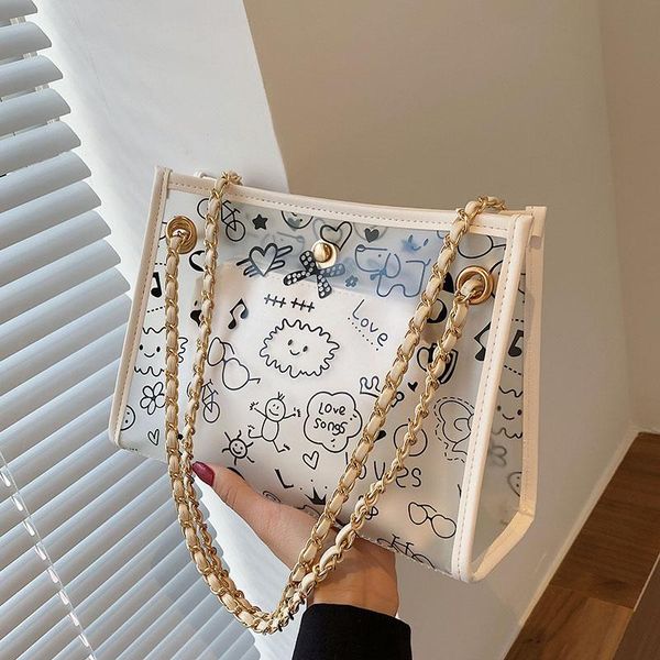 evening bags cartoon design pvc tote bag high capacity crossbody shoulder for women 2021 summer female chain handbags and purses
evening bags cartoon design pvc tote bag high capacity crossbody shoulder for women 2021 summer female chain handbags and purses
