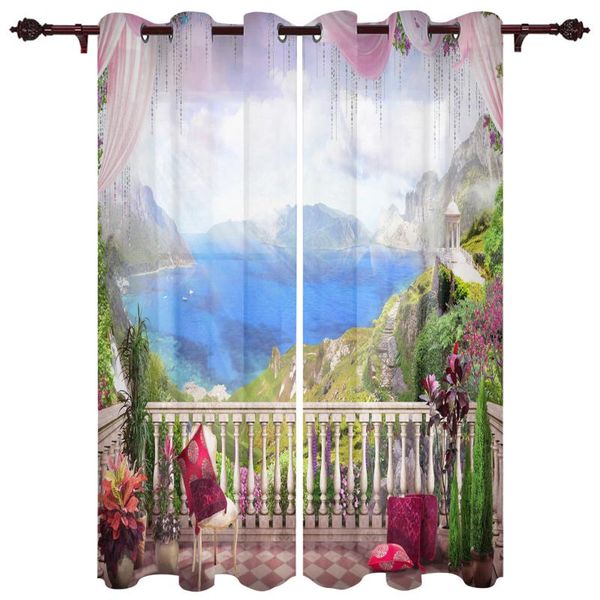 luxury modern window curtains mural balcony sea flowers bedroom living room dining translucent beautiful curtain & drapes
luxury modern window curtains mural balcony sea flowers bedroom living room dining translucent beautiful curtain & drapes