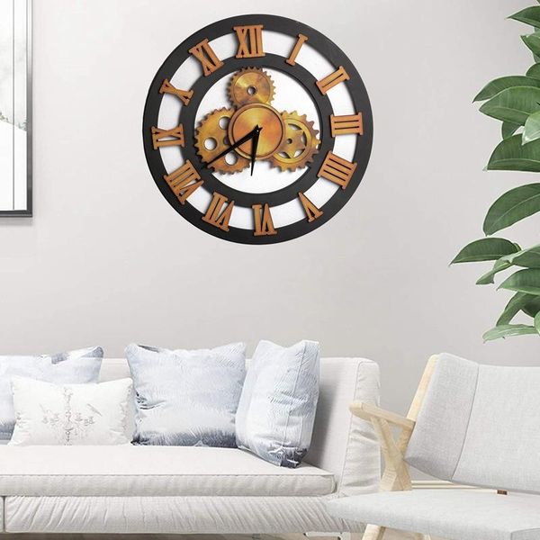 wall clocks 38cm nordic roman numeral clock vintage wood decorative gear living room el office home decoration
wall clocks 38cm nordic roman numeral clock vintage wood decorative gear living room el office home decoration