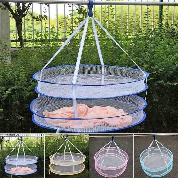 double layer foldable windproof laundry basket clothes drying net anti-slip rack underwear socks doll toys storage & organization
double layer foldable windproof laundry basket clothes drying net anti-slip rack underwear socks doll toys storage & organization