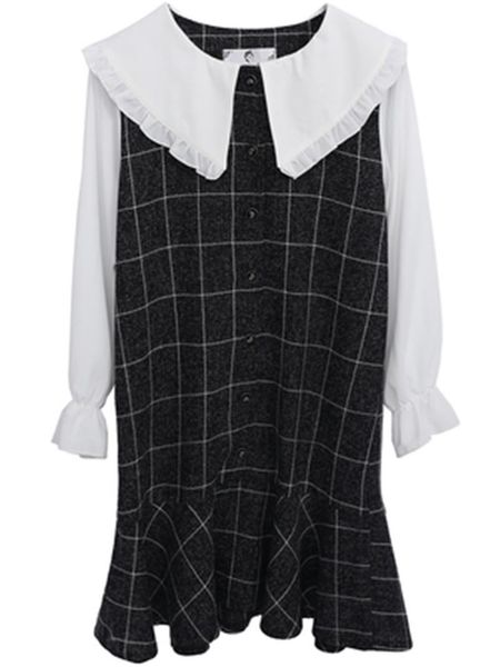 casual dresses plus fertilizer xl women's 2021 korean version of the playful doll collar in long section plaid dress tide w324, Black;gray
casual dresses plus fertilizer xl women's 2021 korean version of the playful doll collar in long section plaid dress tide w324, Black;gray