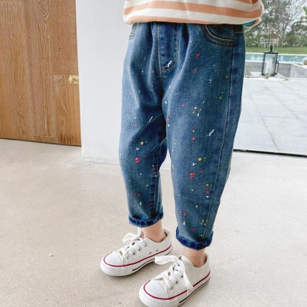 baby girl jeans graffiti pattern girls casual style kid spring autumn denim clothes for, Blue
baby girl jeans graffiti pattern girls casual style kid spring autumn denim clothes for, Blue