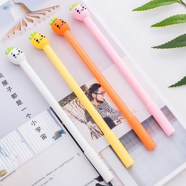 gel pens 1 piece lytwtw's korean stationery cartoon cute tilted head radish carrot handles creative school supplies office gift
gel pens 1 piece lytwtw's korean stationery cartoon cute tilted head radish carrot handles creative school supplies office gift