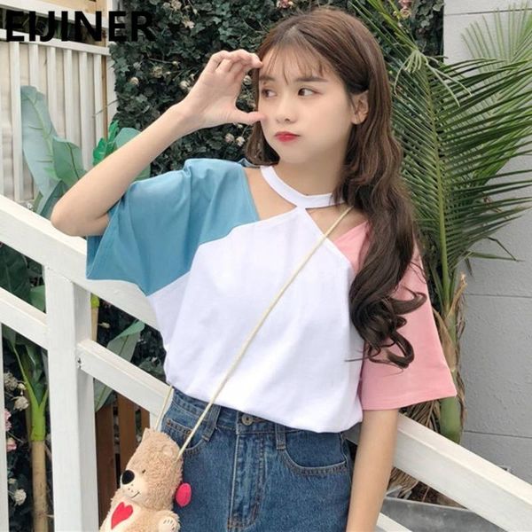 off shoulder short-sleeved t-shirt y2k aesthetic women's summer 2021 korean fashion plus size harajuku kawaii patchwork tee, White
off shoulder short-sleeved t-shirt y2k aesthetic women's summer 2021 korean fashion plus size harajuku kawaii patchwork tee, White
