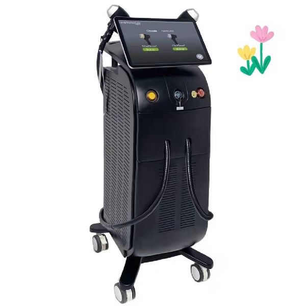 the three wavelength 755 808 1064nm diode laser machine single /double handles permanent hair removal aesthetics device 2 years warranty, Black
the three wavelength 755 808 1064nm diode laser machine single /double handles permanent hair removal aesthetics device 2 years warranty, Black