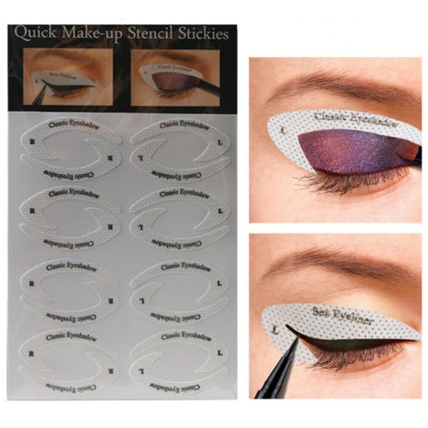 eyeliner makeup template sticker set eyeshadow eye drawing lining stencils stickers adhesive tips
eyeliner makeup template sticker set eyeshadow eye drawing lining stencils stickers adhesive tips