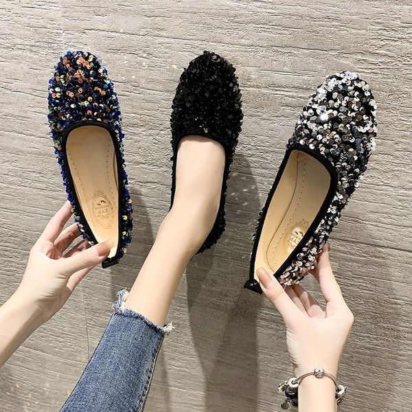 sandals women shoes for woman flats fashion flat heel slip on sequin decoration summer autumn casual 35-40 l6wo, Black
sandals women shoes for woman flats fashion flat heel slip on sequin decoration summer autumn casual 35-40 l6wo, Black