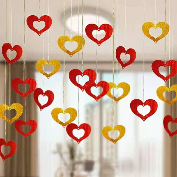 party decoration 100pcs/lot gold heart laser sequined rain balloon pendant romantic wedding room birthday accessories
party decoration 100pcs/lot gold heart laser sequined rain balloon pendant romantic wedding room birthday accessories