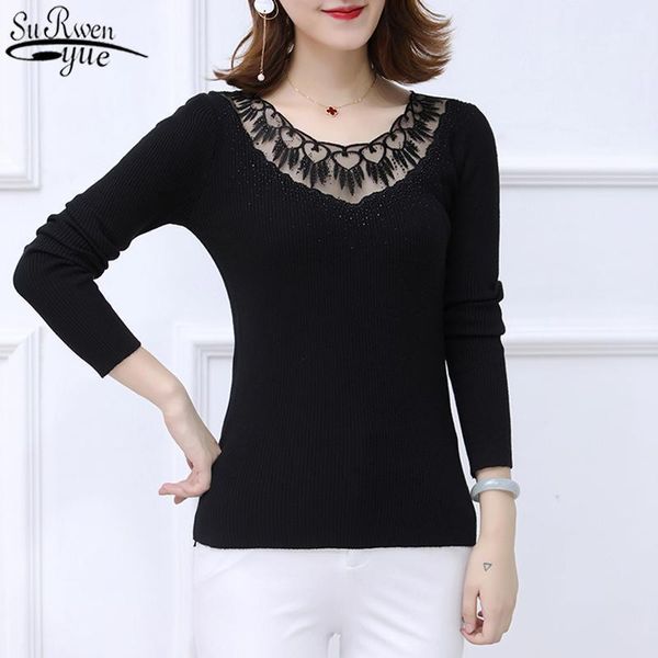 women's sweaters hollow long sleeve loose all-match autumn fashion lace bottoming shirt thin sweater knitted pullover 10976, White;black
women's sweaters hollow long sleeve loose all-match autumn fashion lace bottoming shirt thin sweater knitted pullover 10976, White;black