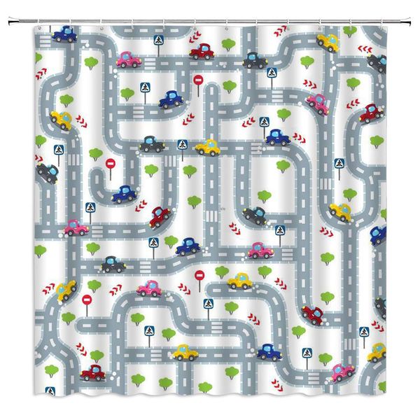 cartoon car shower curtain kids love cute cartoon cars driving on a maze track with green plants icons,70x70 inch polyester
cartoon car shower curtain kids love cute cartoon cars driving on a maze track with green plants icons,70x70 inch polyester