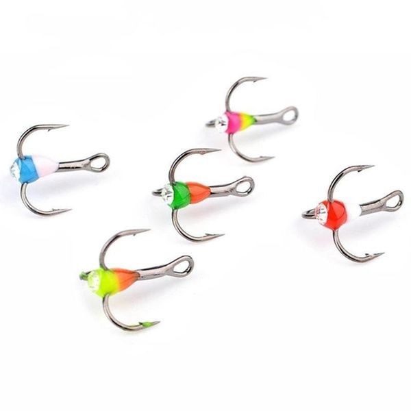 fishing hooks 5pcs winter ice treble hook high carbon steel tackle tools (random color)
fishing hooks 5pcs winter ice treble hook high carbon steel tackle tools (random color)