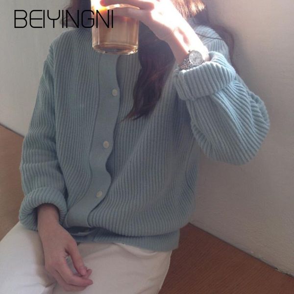 women's sweaters beiyingni cardigans women harajuku fashion single breasted sweater female casual kpop knitted long sleeve winter coats, White;black
women's sweaters beiyingni cardigans women harajuku fashion single breasted sweater female casual kpop knitted long sleeve winter coats, White;black