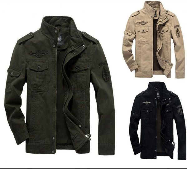 men's jackets 2021 trendy spring autumn solid color cotton jacket with zipper mens loose stand-up collar oversize m-6xl casual blouson, Black;brown
men's jackets 2021 trendy spring autumn solid color cotton jacket with zipper mens loose stand-up collar oversize m-6xl casual blouson, Black;brown