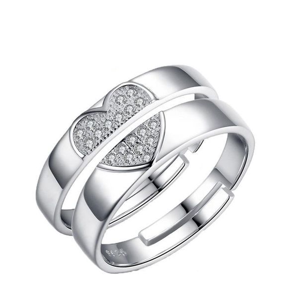 wedding rings romantic heart-shaped crystal copper opening adjustable couple ring for men and women 2021 korean temperament gift, Slivery;golden
wedding rings romantic heart-shaped crystal copper opening adjustable couple ring for men and women 2021 korean temperament gift, Slivery;golden