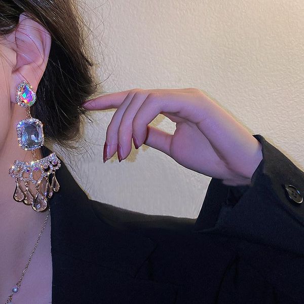 dangle & chandelier fyuan water drop crystal earrings for women oversize bohemian style weddings party jewelry accessories, Silver
dangle & chandelier fyuan water drop crystal earrings for women oversize bohemian style weddings party jewelry accessories, Silver