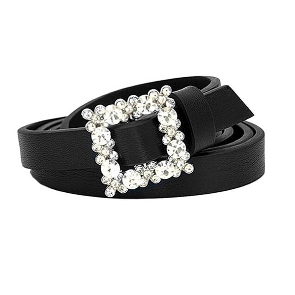 belts 1pc women leather belt women's fashion wild solid color alloy square buckle inlaid rhinestone decoration sweet style, Black;brown
belts 1pc women leather belt women's fashion wild solid color alloy square buckle inlaid rhinestone decoration sweet style, Black;brown