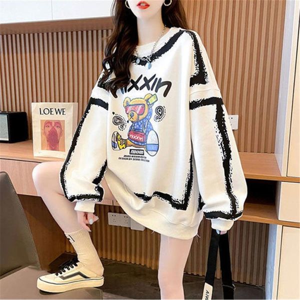women's hoodies & sweatshirts white funny hoodie o neck gothic women loose streetwear hip hop pollover high street korean amine coats, Black
women's hoodies & sweatshirts white funny hoodie o neck gothic women loose streetwear hip hop pollover high street korean amine coats, Black
