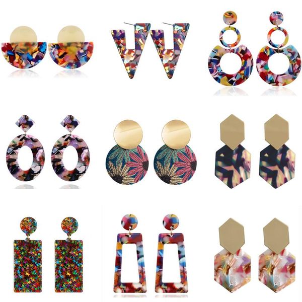 dangle & chandelier bilandi colorful acrylic resin earrings geometric round square triangle drop women jewelry party gift, Silver
dangle & chandelier bilandi colorful acrylic resin earrings geometric round square triangle drop women jewelry party gift, Silver